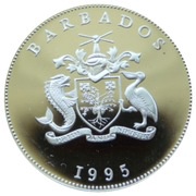 1 Dollar - Elizabeth II Queen Mother's 95th Birthday obverse image