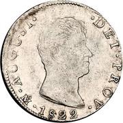 8 Reales - Agustín I obverse image