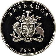 1 Dollar - Elizabeth II Golden wedding anniversary obverse image