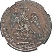 8 Reales Pattern strike obverse image