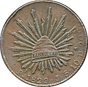 8 Reales Pattern strike reverse image