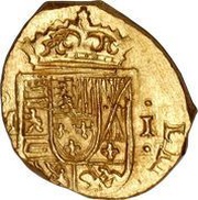 1 Escudo - Felipe V obverse image