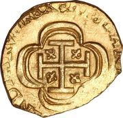 1 Escudo - Felipe V, Mexico, 1702-1714 reverse image