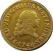 1 Escudo - Fernando VI obverse image