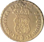 1 Escudo - Carlos III, Mexico, 1760-1761 reverse image