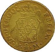 1 Escudo - Carlos III, Mexico, 1762-1771 reverse image