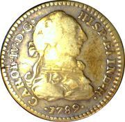 1 Escudo - Carlos IV Numeral IV, Carlos III portrait obverse image