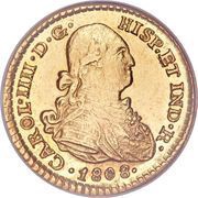 1 Escudo - Carlos IV obverse image