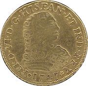 2 Escudos - Fernando VI obverse image
