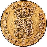 2 Escudos - Carlos III, Mexico, 1760-1761 reverse image