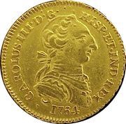 2 Escudos - Carlos III obverse image