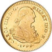2 Escudos - Carlos IV obverse image