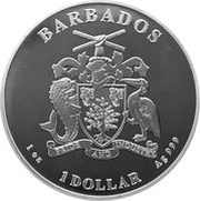 1 Dollar Seahorse obverse image