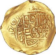 4 Escudos - Felipe V obverse image