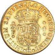 4 Escudos - Felipe V, Mexico, 1732-1747 reverse image