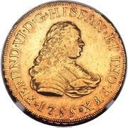4 Escudos - Fernando VI obverse image