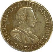 4 Escudos - Carlos III obverse image