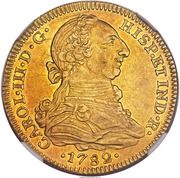 4 Escudos - Carlos III obverse image