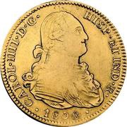 4 Escudos - Carlos IV obverse image