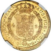 4 Escudos - Fernando VII Guadalajara - Royalist Coinage, Mexico, 1812 reverse image