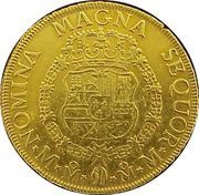 8 Escudos - Carlos III, Mexico, 1760-1761 reverse image