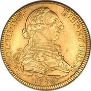 8 Escudos - Carlos III obverse image