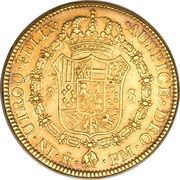 8 Escudos - Carlos III, Mexico, 1772-1785 reverse image
