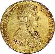 8 Escudos - Fernando VII Guadalajara - Royalist Coinage obverse image
