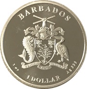 1 Dollar Seahorse obverse image