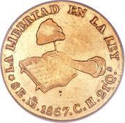 8 Escudos, Mexico, 1824-1873 reverse image