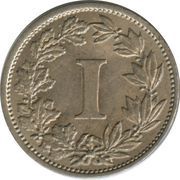 1 Centavo reverse image