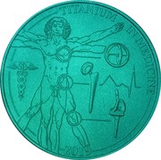 1 Dollar Titanium in Medicine reverse image