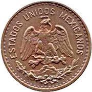 1 Centavo "Zapata Issue" reduced weight obverse image
