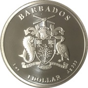 1 Dollar Pelican obverse image