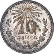 10 Centavos reverse image