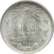 10 Centavos reverse image