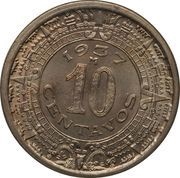 10 Centavos reverse image