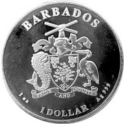 1 Dollar Seahorse obverse image