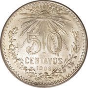 50 Centavos large size reverse image