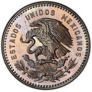 50 Centavos Pattern; Cuauhtémoc; Smaller Diameter; Copper-nickel obverse image