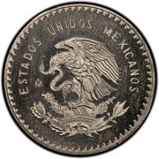 50 Centavos Pattern; Cuauhtémoc; Nickel obverse image