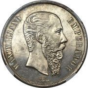1 Peso - Maximiliano I Pattern Strike obverse image