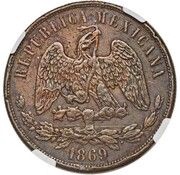 1 Peso Pattern; Copper obverse image