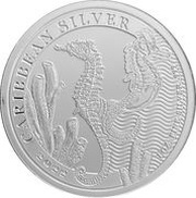 1 Dollar Seahorse reverse image