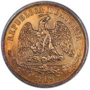 1 Peso Pattern; Silver obverse image