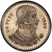 1 Peso Pattern; Nickel reverse image