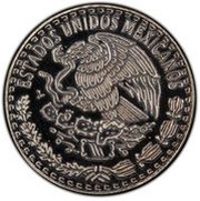 1 Peso Pattern; Modern Eagle; Silver obverse image