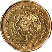 1 Peso Morelos, Mule obverse image