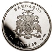 1 Dollar Seahorse obverse image