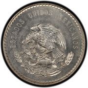 5 Pesos Pattern; Silver obverse image